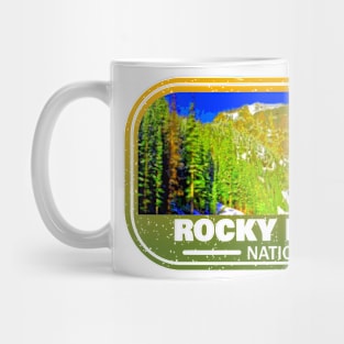 Rocky Mountain National Park, America Mug